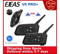 EJEAS V6 PRO + Casco moto Interfono Auricolare Bluetooth Supporto EUC CVC Riduzione del rumore Impermeabile IP67 Tempo di standby 260H
