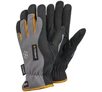 Ejendals 9127 - 8 taglia 8 "Tegera 9127 - Guanto in Pelle Sintetica - Grigio/Nero/Giallo