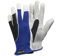 ejendals Guanto Pelle Tegera 12, taglia 10, 1 pezzi, blu/bianco/nero, 12 - 10