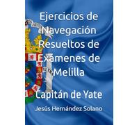 Ejercicios de Navegación Resueltos de Exámenes de Melilla: Capitán de Yate
