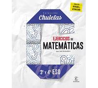 Ejercicios matemáticas 3 y 4 ESO