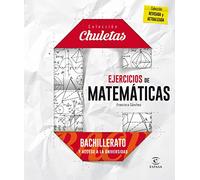 Ejercicios matemáticas para bachillerato