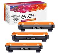 ejet Toner TN1050 Nero Compatibili per Brother TN-1050 per DCP1612W 3-Pack