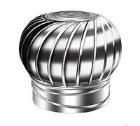 EJGMCNSGB Camino Pot Tetto Cowl con Anti Downdraught Spinner 110mm Fallwindventilator per Rooftops - Rotary turbina Ventilator per Ventilazione migliorata e Vento Resistance