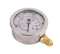 EJGMCNSGB Kit di Prova per Tubi Idraulici con 2 raccordi BSP1/4, manometro 0-400 Bar, Pressione 6000 PSI, Tubo da 1,5 m, Strumento Completo per la Prova della Pressione Raulic