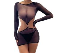 EJIMUQO Intimo Donna Cotone Bianco Perizoma Sexydonna Vita Alta Vestitini Sexydonna Pelle Mini Perizoma Invisibile Donna Pantaloncini Intimo Donna Antisfregamento Open Cup Lingerie