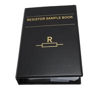 Ejoyous 0805 SMD Resistore Libro Campioni, 170 Valori 1% Alta Precisione | Cartella componenti, 50 pezzi per valore, maniche in PVC con codice colore, laboratorio di elettronica, manutenzione,