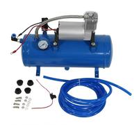 Ejoyous 12v Compressore D'Aria con Serbatoio 6 L, 150psi Pompe Ad Alta Pressione Kit Serbatoio Pompa per Gonfiaggio Pneumatici Interruttore di Protezione Termica Integrato, per Camion