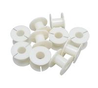 Ejoyous 20 Pezzi Bobine di Filo Vuote Bobine di Filo di Plastica ABS 39mm per Crossover di Altoparlanti Avvolgimento di Fai da Te Organizzatore di Cavi Riutilizzabile per Riparazione di Bobina di
