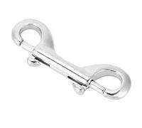 Ejoyous 316 in Acciaio Inossidabile Inossidabile Gancio a Doppia estremità Scuba Clip Immersioni Marine Grade per Immersioni Facili da Usare con Una Mano di 5 Dimensioni Disponibili (90 mm)