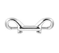 Ejoyous 316 in Acciaio Inossidabile Inossidabile Gancio a Doppia estremità Scuba Clip Immersioni Marine Grade per Immersioni Facili da Usare con Una Mano di 5 Dimensioni Disponibili (100 mm)
