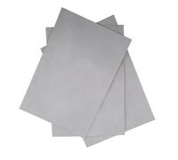 Ejoyous 3pcs Kit Patch di Riparazione in PVC, per Giocattolo in Barca Gonfiabile Kayak -floß -Pool Giocattoli con 3 Colori Nero Rosso Impermeabile Grigio (Bianco Grigio)