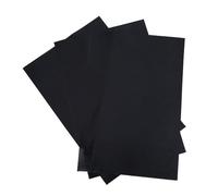 Ejoyous 3pcs Kit Patch di Riparazione in PVC, per Giocattolo in Barca Gonfiabile Kayak -floß -Pool Giocattoli con 3 Colori Nero Rosso Impermeabile Grigio (Black)