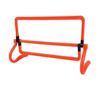 Ejoyous 5 Pezzi Ostacoli da Allenamento, Materiale PVC Regolabile Pieghevole velocità/agilità Ostacoli per Allenamento Calcio Ostacoli per Calcio Basket Baseball Atletica Arancione