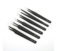 Ejoyous 6pcs a Punta Antimagnetica in Acciaio Inossidabile Antimagnetico con Uso Multiuso, per Maneggiare Ed Elettronica
