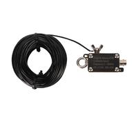 Ejoyous a Onde Corte, Materiale in PVC Portatile, Leggero, Durata Premium, 1:49 BALUN, 1-30 MHz FE8 CW SSB, Comunicazione all'aperto, Ricezione del Segnale Stabile, Potenza 5W-25W, Facile
