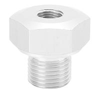 Ejoyous Adattatore 1.5, 1.5 Adapterto /8 NPT, Materiale in Alluminio per il Calibro per lo Scambio del Motore