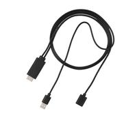 Ejoyous Adattatore da USB a, Cavo Convertitore 1080P con Custodia in ABS con Decodificatore Integrato per Mirroring dello Schermo di Smartphone e Proiettore