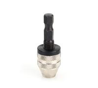 Ejoyous Adattatore per Mandrino Autoserrante da 1/4 di Pollice, Convertitore con Codolo Esagonale per Avvitatore a Percussione con Facile della Punta e Presa, Ideale per l'uso in Casa e in Garage
