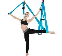 Ejoyous Aerial Yoga Hammock - Anti-Gravity Yoga Swing for Pilates, Portable Hammock Swing with Carry Bag & Extension Straps (2-Pack Complete Set)
