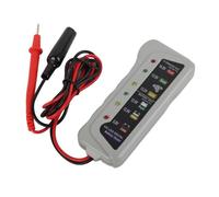 Ejoyous Analizzatore del Controllo del Tester Batteria per per Moto per Auto 12 V con Protezione della polarità Inversa Voltmetro con Codice Colore 2-14,8 V