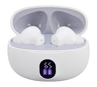 Ejoyous Auricolari per Traduttore Auricolari per Traduzione Bluetooth con Bluetooth 5.3 e ANC 144 Lingue Traduzione in Tempo Reale per Viaggi d'affari Studio Chiamate Musicali Utenti (WHITE)