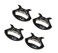 Ejoyous Avvolgitore di PP Cord Organizer Winder 10PCS Piccolo Strumento di Bobina di Paracord per Lenze da Pesca, Cavi di Ricarica e Corde di Aquiloni per Riporre l'home Office (Black)