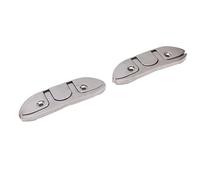 Ejoyous Bitta per Barca Pieghevole in Acciaio Inossidabile 316, Confezione da 2 Bitte per Pontile Ribaltabili, Finitura Lucida, Design Salvaspazio per Kayak, Barche, Banchine, Ponti e Moli