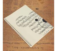 Ejoyous Black Note, Yellow Bear Music Manuscript Notebook, con Ispirazione Musicale per gli Scrittori di Canzoni, Taccuino da Stave Pratico (Modello di orso giallo)