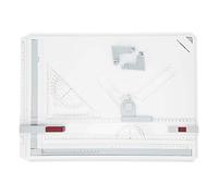 Ejoyous Blocco da Disegno a Forma di Scatola Luminosa A3, Tavolo da Disegno A3 Portatile Strumento da Tavolo Multifunzione con Accessori per Il Movimento Parallelo per Il Disegno Tecnico