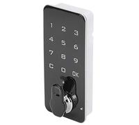 Ejoyous Blocco Elettronico con Password, Blocco Armadietto Touch Screen in ABS, Codice da 4 a 15 Cifre, Modalità Fissa e Pubblica, Sblocco Scheda, per Schedari da Ufficio Armadi Armadietti da Palestra