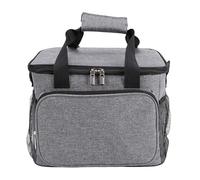 Ejoyous Borsa Termica per il Pranzo, Borsa Termica in Tessuto Oxford con Isolamento Ispessito a 4 Strati, Cerniera Sigillata, Tracolla Staccabile, Grande capacità per Lavoro, Picnic, Campeggio