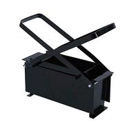 Ejoyous Bricchettatrice di Carta Bricchettatrice Bricchettatrice Fai da Te Bricchettatrice Bricchettatrice per Riscaldamento Stufa a Fuoco Strumento Domestico in Ferro per 25,6 X 12,6 X