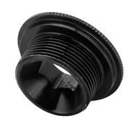 Ejoyous Bullone a Manovella Vite a Manovella Vite dell'asse BB M20X10mm Lega di Alluminio per Bici da Strada per Montagna Fissata Fissa con Texture Fine (Black)