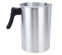 Ejoyous Candela per Versare Pentola, Cera in Acciaio Inossidabile 3L Melting Pot di Candele per Brocca con Maniglia e Becco di Versamento Senza Gocciola