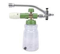 Ejoyous Cannone Schiuma Regolabile, Kit Flacone Spray Schiuma in Acciaio Inossidabile, Cannone per Idropulitrice Ad Alta Pressione con Connessione Rapida e 5 Ugelli per Auto e Moto