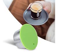 Ejoyous Capsula Riutilizzabile per, Capsule di caffè in Acciaio Inossidabile Setaccio Adattatore per Capsule di caffè Ricaricabili Filtro Tazza Capsule per il (Verde)