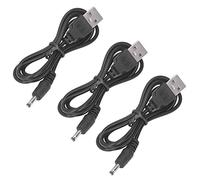 Ejoyous Cavo di Alimentazione da USB a, Doppio PVC con Jack da 3,5 Mm, Cavo di Ricarica da 1 M 5 V per Ventole, Luci LED e Dispositivi