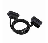 Ejoyous Cavo di Estensione OBD2, 16 Plugs Poly su Socket Auto OBD2 Cavo Diagnostico Dispositivo Diagnostico Cavo a Nastro Piatto (100cm)
