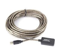 Ejoyous Cavo di Prolunga USB 2.0, Cavo di Prolunga da 10 M Tipo A Maschio A Femmina Super Veloce per Lettore di Schede Tastiera Stampante Scanner Hub Fotocamera 480 Mbps