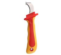 Ejoyous Cavo Isolato 1000 V Knife di Smantellamento del Cavo, Manico Comodi, Nessun Danno Interno, Costruzione Isolata, Design Portatile, per l'uso Elettrico in Movimento