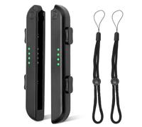 Ejoyous Cinghie Portatili con Maniglia per Gamepad Cinghie Regolabili per Console di Gioco 1 Paio (Nero)