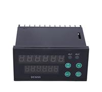 Ejoyous Contatore Timer Digitale, Contatore Multifunzione per PC con Display LED a 6 Cifre AC100 240 V, Conteggio e Temporizzazione, Uscita relè, Memoria di Spegnimento per Condutture Industriali