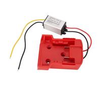 Ejoyous Convertitore da 18 V A 12 V Convertitore di Riduzione della Tensione in Alluminio ABS 5 A 60 W per Utensili Elettrici A Batteria M18 Giocattoli da Cavalcare Auto RC Adattatore di Uscita CC