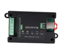Ejoyous Convertitore da USB a TTL, Chip FT232 Adattatore da USB a TTL ABS 3Mbps 5 Indicatori Luminosi Modulo Porta Seriale di Protezione da Sovracorrente per Debug Riparazione Router PLC