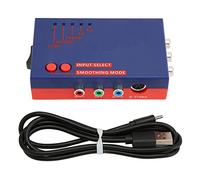 Ejoyous Convertitore RetroScaler 2X, Interfaccia Multimediale da AV a HD, Latenza per N64, Dreamcast, 2600 e Commodore 64 (BLUE)