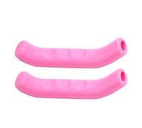 Ejoyous Copri Leva Freno in Silicone da 2 Pezzi, Impugnatura Ergonomica Morbida e Confortevole Che Assorbe gli Urti per Mountain Bike e Bici da Strada, con Attacco Universale per (Rosa scuro)