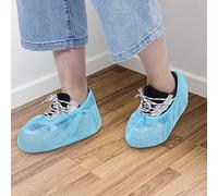 Ejoyous Copriscarpe, Copriscarpe Usa e Getta in 100 Pezzi con Apertura Elastica e Design Antiscivolo, Traspirante Taglia Unica per Viaggi a Casa Campeggio Escursionismo Protezione Tappetini da
