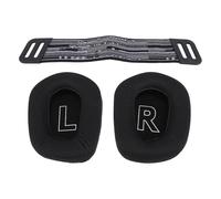 Ejoyous Cuscinetti Auricolari con Archetto per Cuffie G335, Cuscinetti Auricolari in Mesh Traspirante per Cuffie da Gioco con Schiuma Isolante Dal Rumore per un Comfort ottimale. (BLACK)
