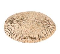 Ejoyous Cuscino Pouf di Cattail in Tessuto a Mano, Piena di Spugna Morbida e Accogliente, Arredamento dello Yoga Zen, Bello e Resistente, Facile da Pulire per Balcone, Camere di Tatami, Finestra a